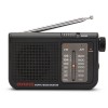 AIWA POCKET AM/FM RADIO WITH DUAL ANALOG TUNER BLACK