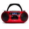 AIWA PORTABLE CD/MP3 PLAYER WITH DAB+ RED