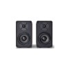 AIWA PASSIVE HIFI BOOKSHELF SPEAKERS BLACK