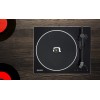 AIWA PREMIUM BELT-DRIVE TURNTABLE BLACK