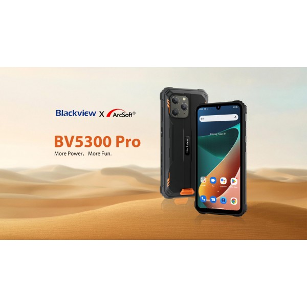 BLACKVIEW BV5300 PRO (4GB+64GB) NFC RUGGED SMARTPHONE B.ORANGE