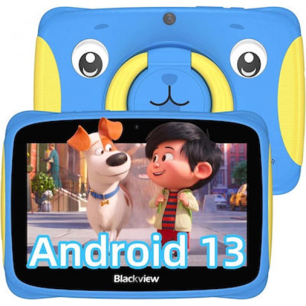 BLACKVIEW KID QUADCORE TABLET 7' (2GB+32GB) ANDROID 13 BLUE