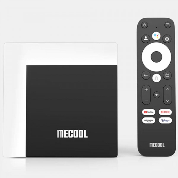 MECOOL 4K ANDROID 11 TV BOX 2+16GB BLACK/WHITE