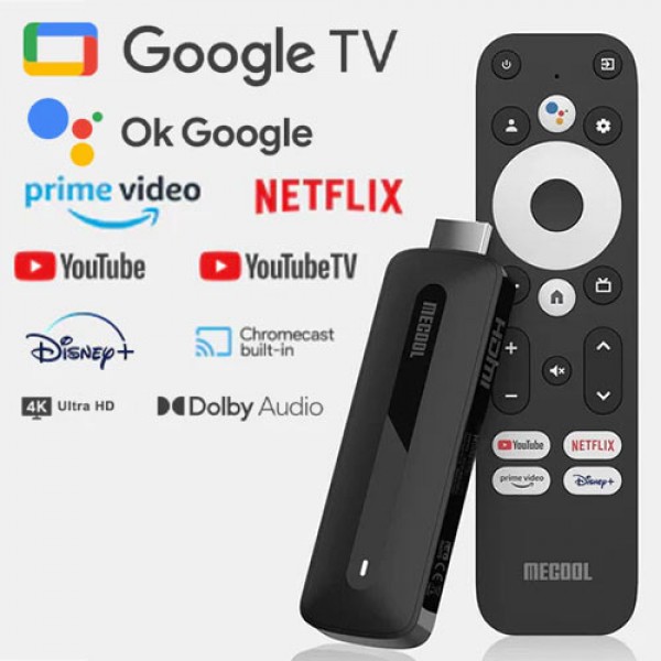 MECOOL 4K ANDROID 11 TV STICK 2+16GB BLACK