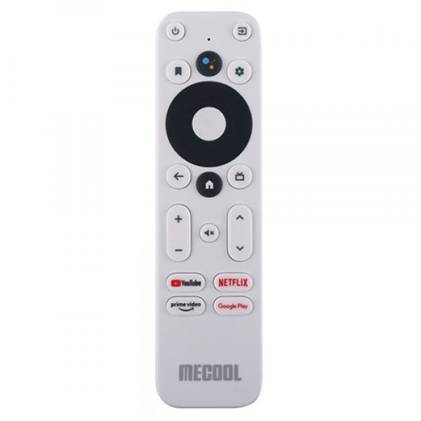 MECOOL GOOGLE CERTIFIED BT&IR REMOTE CONTROL FOR KM2/KD5 WHITE