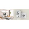 TESSAN 6 IN 1 WALL SOCKET 1xSCHUKO, 1xEU SOCKET ,3xUSB, 1xTYPE-C