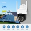 SRIHOME 20x ZOOM 5MP ULTRA-CLEAR OUTDOOR WATERPROOF IP CAMERA