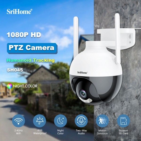 SRIHOME PZT WIFI CAMERA 2MP