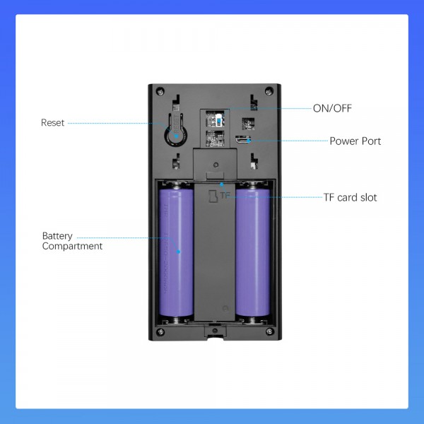 SRIHOME WIFI VISUAL DOORBELL4MP HD