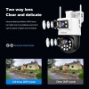 SRIHOME DUAL LENS PANORAMIC MONITORING IP CAMERA 2MP+2MP HD