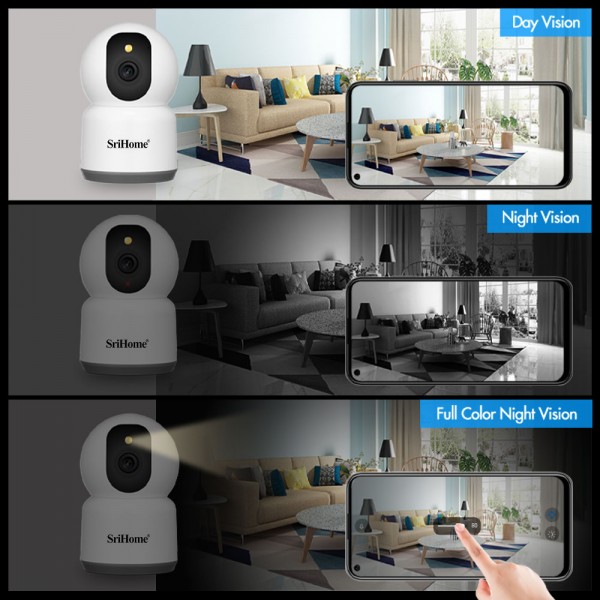 SRIHOME 5G WIFI IP CAMERA 5MP QHD