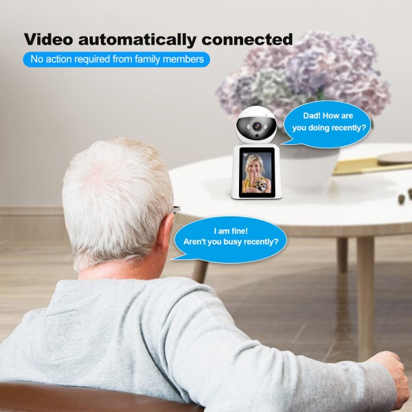 SRIHOME VIDEO CALLING SMART CAMERA 2MP WITH 2.8' DISPLAY SCREEN