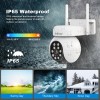 SRIHOME WATERPROOF WIFI PZT IP CAMERA 5MP HD