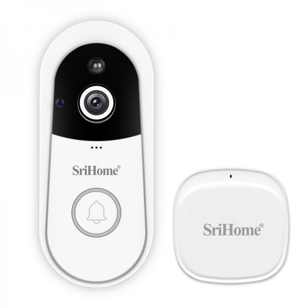 SRIHOME WIFI SMART DOORBELL SET 4MP