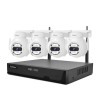 SRIHOME WIRELESS SECUSRITY SYSTEM WITH 4 CAMERAS 5MP