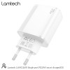 LAMTECH FAST CHARGING AND DATA CABLE TYPE-C TO LIGHTNING 1M 27W WHITE