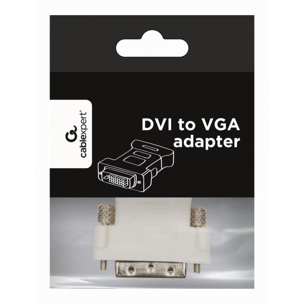 CABLEXPERT ADAPTER DVI MALE TO VGA 15PIN HD 3WAYS FEMALE