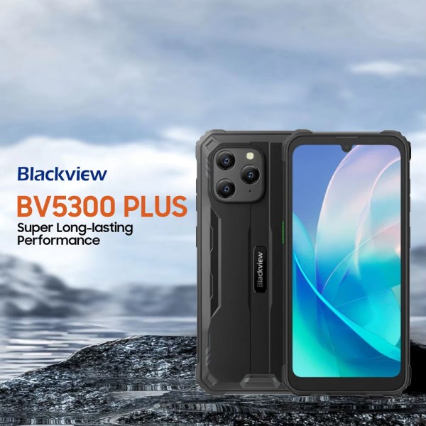 BLACKVIEW BV5300 PLUS OCTA-CORE (8GB+128GB) RUGGED SMARTPHONE BLACK