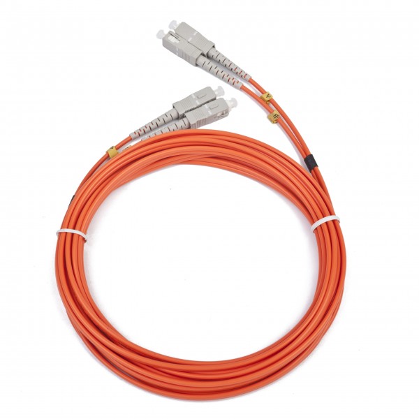 CABLEXPERT MULTIMODE DUPLEX OM2 50/125 FIBER OPTIC CABLE SC/SC 1M