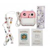 LAMTECH BLUETOOTH KID INSTANT CAMERA WHITE/PINK