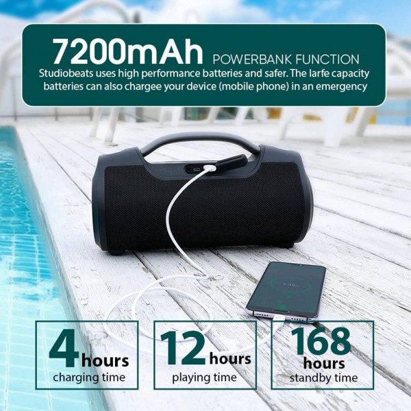 SONIC GEAR STUDIOBEATS HD WATERPROOF SPEAKER 120W