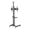 SBOX MOBILE FLOOR STAND 37'-70' / 94 - 178 cm VESA 600x400 MAX