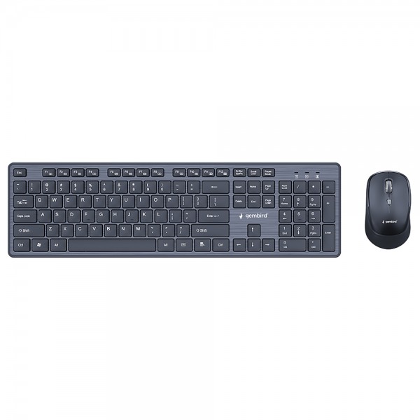 GEMBIRD WIRELESS DESKTOP SET US LAYOUT BLACK