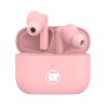 LAMTECH BLUETOOTH 5.0 TWS EARPHONES WITH CHARGING DOCK PINK