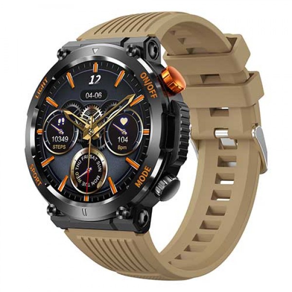 LAMTECH SMARTWATCH BT5.0 WITH SPORT TRACKING & HEALTH SENSOR CAMO