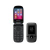 BLACKVIEW 4G DUAL-SCREEN FLIP PHONE (48MB+128MB) MIDNIGHT BLACK