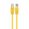 CABLEXPERT CAT5e UTP PATCH CORD YELLOW 0,5M