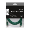 CABLEXPERT CAT5E UTP PATCH CORD 3M GREEN