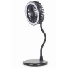 GEMBIRD DESKTOP FAN WITH LED LAMP AND WIRELESS CHARGER