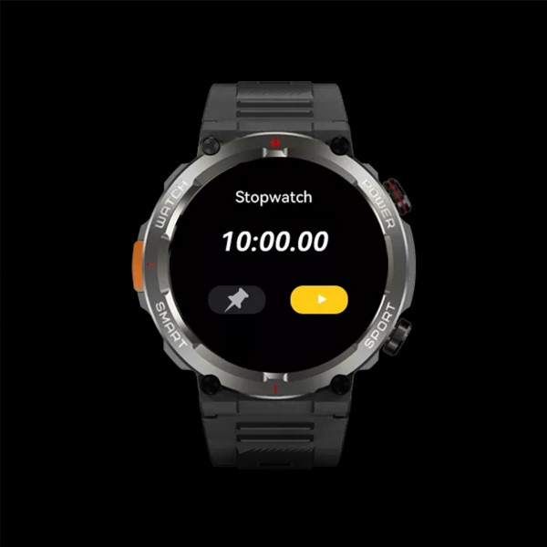 BLACKVIEW MULTI-FUNCTION SMARTWATCH WITH FLASH LIGHT AND GR MENU BLACK