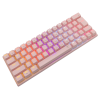 WHITE SHARK MECHANICAL KEYBOARD US BLUE SWITCH WAKIZASHI PINK