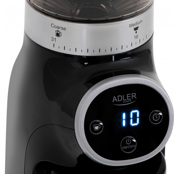 ADLER BURR COFFEE GRINDER BLACK