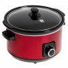 ADLER SLOW COOKER 5.8L RED