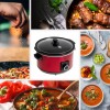 ADLER SLOW COOKER 5.8L RED