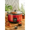 ADLER SLOW COOKER 5.8L RED