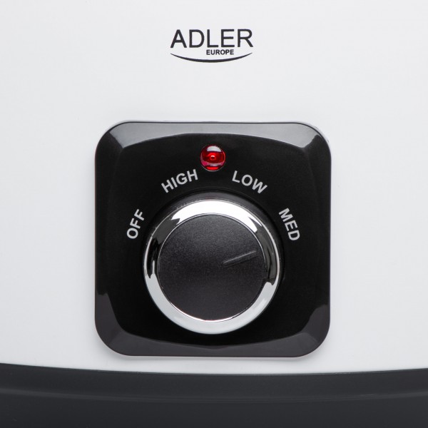 ADLER SLOW COOKER 5.8L WHITE