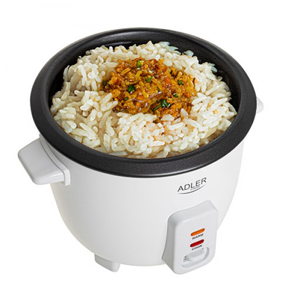 ADLER RICE COOKER 0.6L WHITE