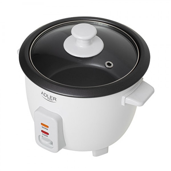 ADLER RICE COOKER 0.6L WHITE