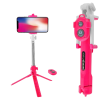 LAMTECH 2in1 TRIPOD & SELFIE STICK ROSE RED