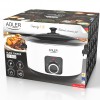 ADLER SLOW COOKER 5.8L WHITE