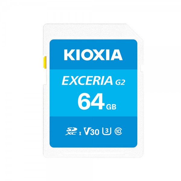 KIOXIA SD EXCERIA 64GB UHS I GEN2 U3 V30