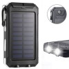 SOLAR POWERBANK 20000MAH BLACK