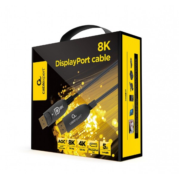 CABLEXPERT 8K DISPLAYPORT CABLE 'AOC PREMIUM SERIES' 5M