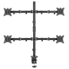 SBOX TABLE STAND FOR 4 MONTORS 17'-32' VESA 100x100 MAX