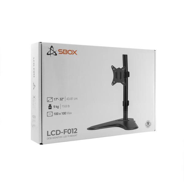 SBOX MONITOR STAND 13'-32' / 33 - 81 cm