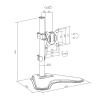 SBOX MONITOR STAND 13'-32' / 33 - 81 cm